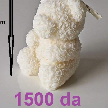 Moule bougie — Ours de roses — moule silicone artisanal MSB