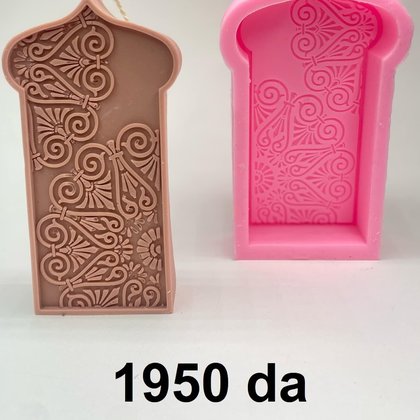 Moule porte marocaine — arabesques — moule silicone artisanal MSB