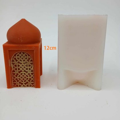 Moule lanterne — moucharabieh 12 cm — moule silicone artisanal MSB